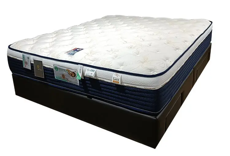 AB360軟式雙層獨立筒天絲布乳膠床墊